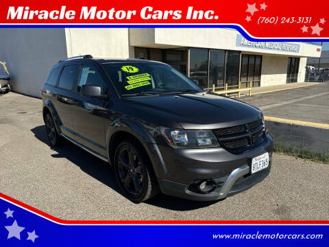 2019 Dodge Journey for sale at Miracle Motor Cars Inc. in Victorville CA