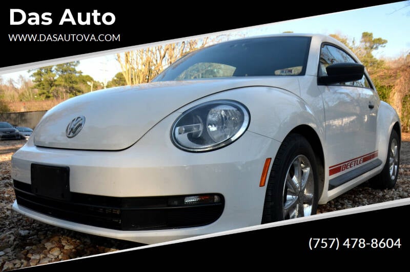 2012 Volkswagen Beetle for sale at Das Auto in Virginia Beach VA