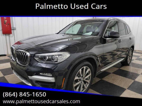 2019 BMW X3 for sale at Palmetto Used Cars in Piedmont SC
