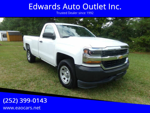 2016 Chevrolet Silverado 1500 for sale at Edwards Auto Outlet Inc. in Wilson NC