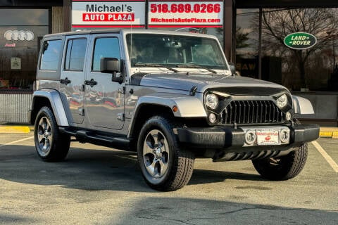 2018 Jeep Wrangler JK Unlimited for sale at Michaels Auto Plaza in East Greenbush NY