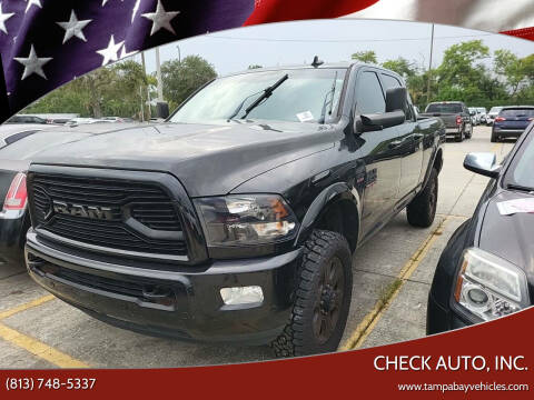 2018 RAM 2500 for sale at CHECK AUTO, INC. in Tampa FL