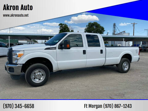 2015 Ford F-250 Super Duty for sale at Akron Auto in Akron CO