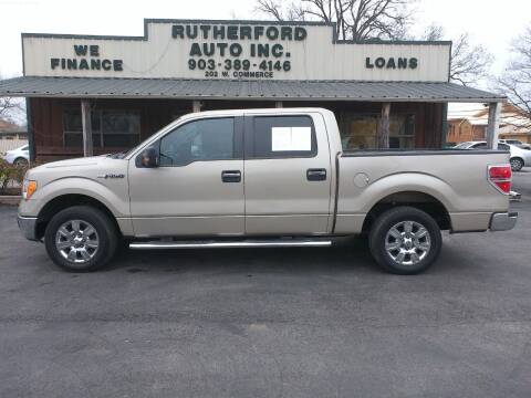 2010 Ford F-150 for sale at RUTHERFORD AUTO SALES in Fairfield TX