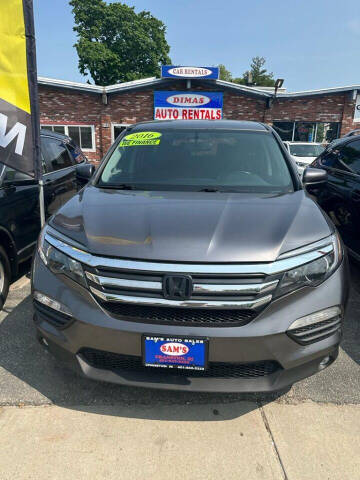2016 Honda Pilot for sale at Sam's Auto Sales in Cranston RI