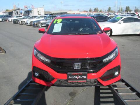 2019 Honda Civic for sale at Quick Auto Sales in Modesto CA