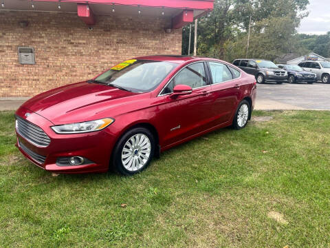 2014 Ford Fusion Hybrid for sale at Murdock Used Cars in Niles MI