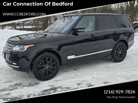 2016 Land Rover Range Rover for sale at Car Connection of Bedford in Bedford OH