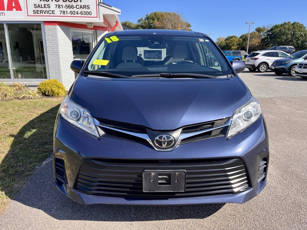 2018 Toyota Sienna for sale at Dave Delaney's Columbia in Hanover, MA