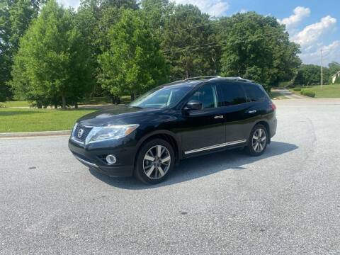 2013 Nissan Pathfinder for sale at GTO United Auto Sales LLC in Lawrenceville GA