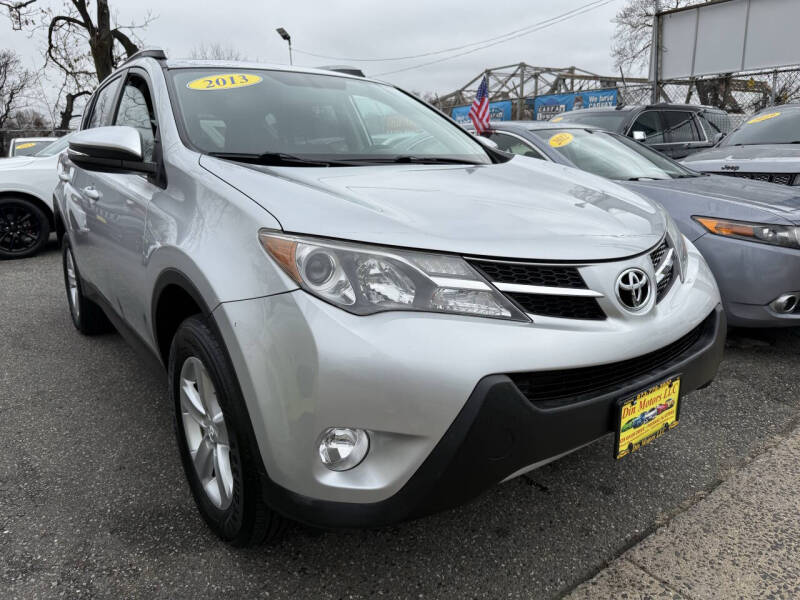 Used 2013 Toyota RAV4 XLE with VIN 2T3RFREV2DW085102 for sale in Passaic, NJ