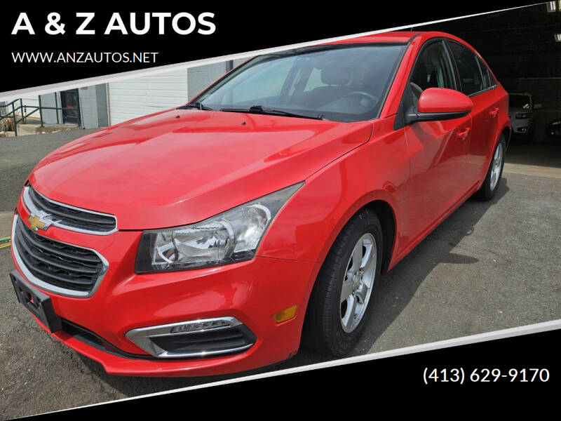 2015 Chevrolet Cruze for sale at A & Z AUTOS in Westfield MA