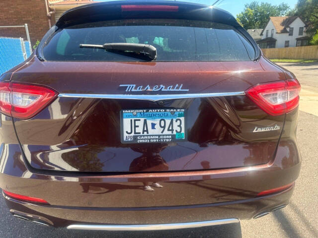 2017 Maserati Levante for sale at JUST AUTOS in MINNEAPOLIS, MN