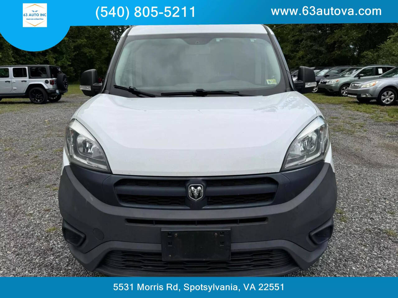 2015 Ram ProMaster City for sale at 63 Auto Inc in Spotsylvania, VA