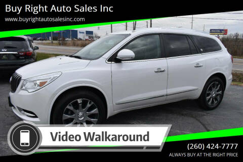 2017 Buick Enclave for sale at Buy Right Auto Sales Inc in Fort Wayne IN