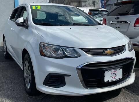 2017 Chevrolet Sonic for sale at East Coast Auto Sales in North Bergen NJ