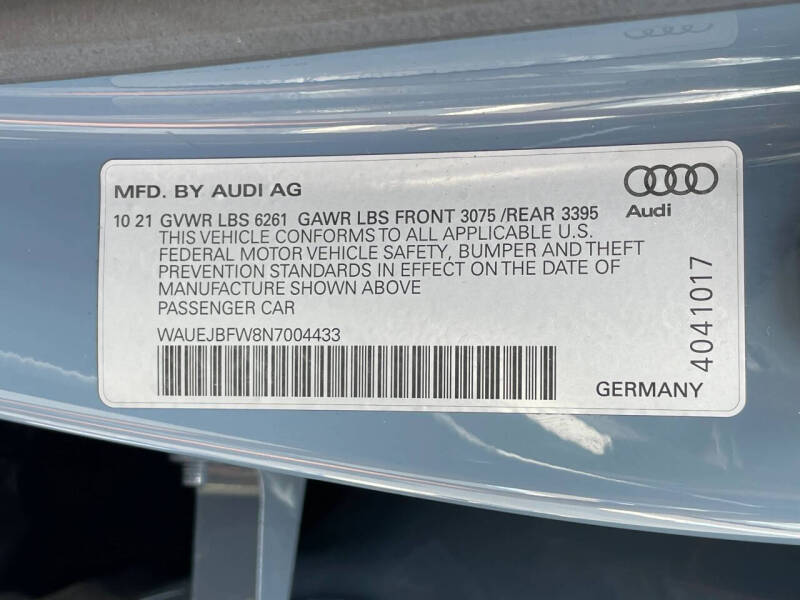 2022 Audi e-tron GT quattro Prestige