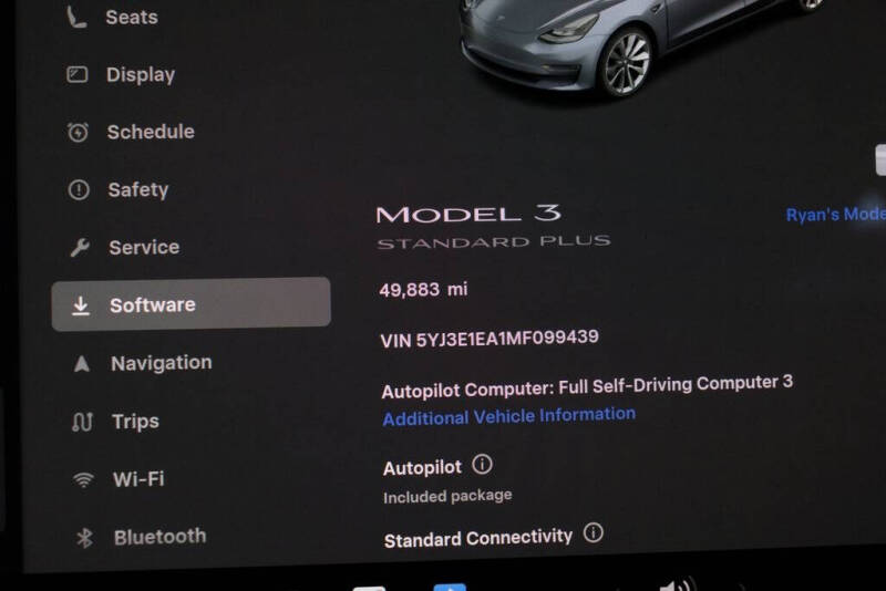2021 Tesla Model 3 Standard Range Plus