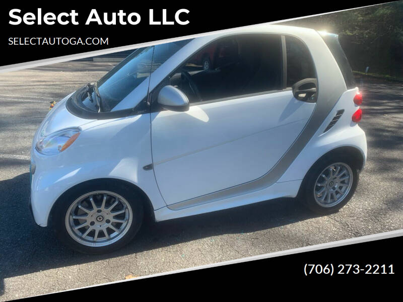 2013 Smart fortwo for sale at Select Auto LLC in Ellijay GA
