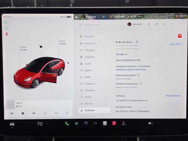 2018 Tesla Model 3 Long Range