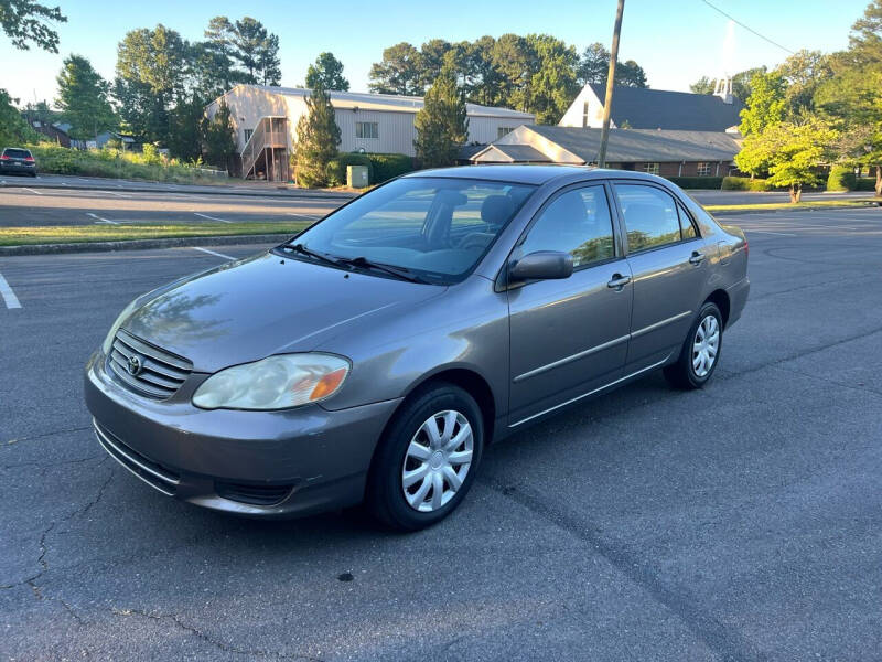 2003 Toyota Corolla for sale at Global Imports of Dalton LLC in Dalton GA