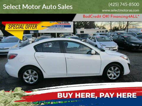 2010 Mazda MAZDA3 for sale at Select Motor Auto Sales in Lynnwood WA