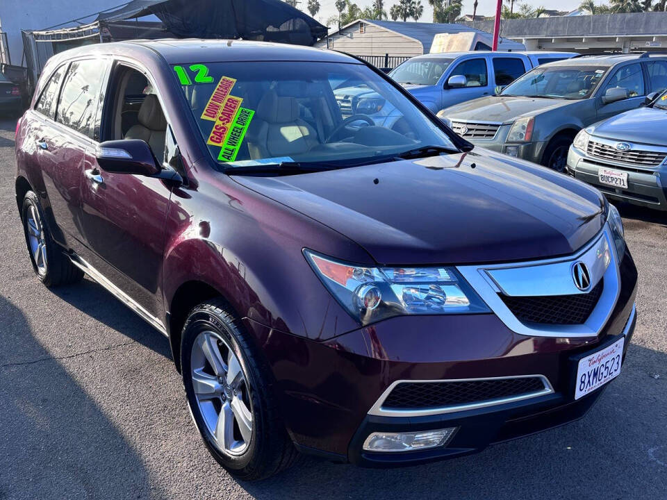 2012 Acura MDX for sale at North County Auto in Oceanside, CA