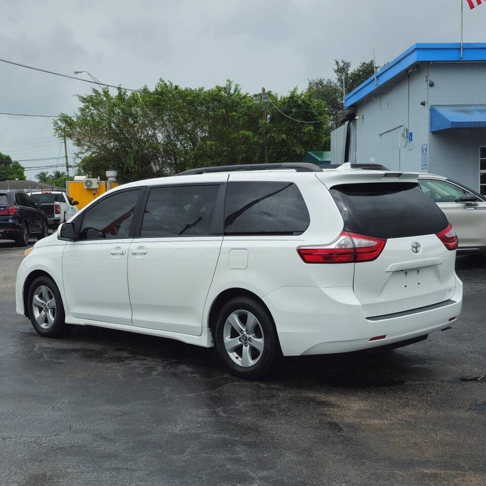 2018 Toyota Sienna for sale at SouthMotor Miami in Hialeah, FL