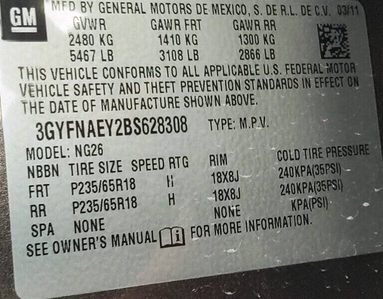 2011 Cadillac SRX Luxury Collection