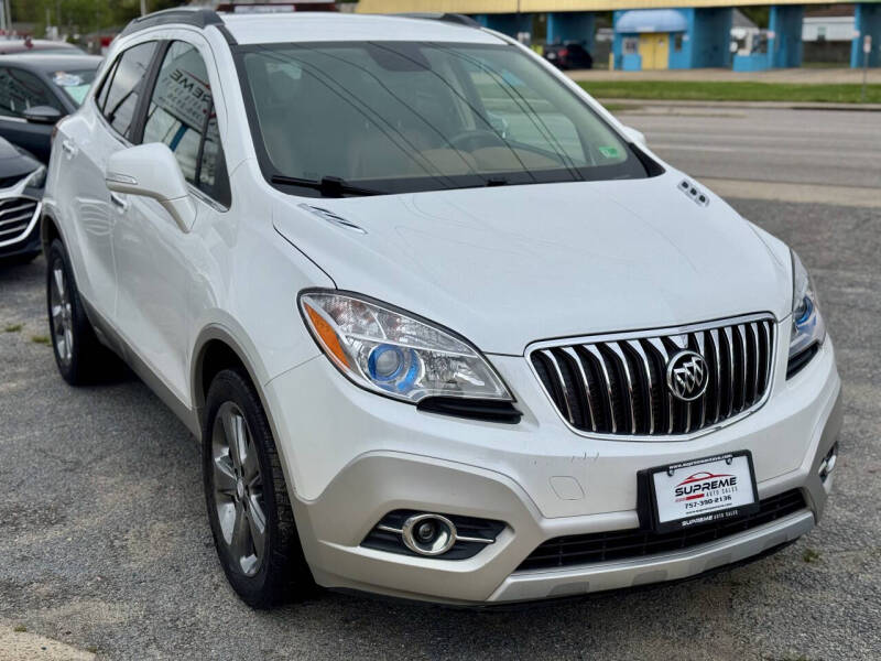 Used 2014 Buick Encore Leather with VIN KL4CJCSB8EB530393 for sale in Chesapeake, VA