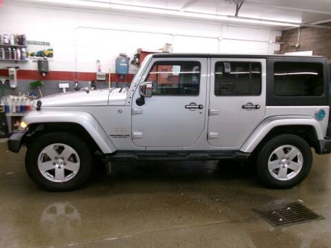 2012 Jeep Wrangler Unlimited for sale at East Barre Auto Sales, LLC in East Barre VT