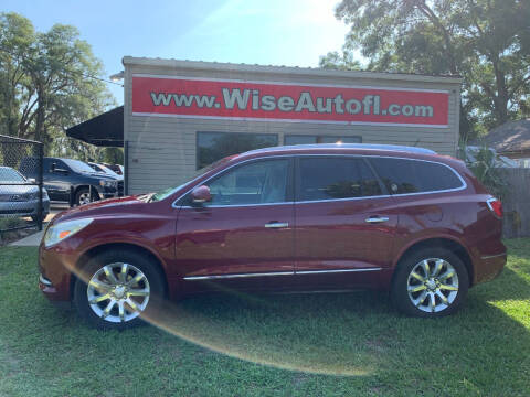 2015 Buick Enclave for sale at WISE AUTO SALES in Ocala FL