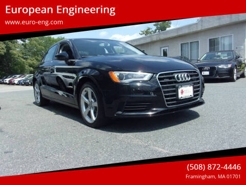 2015 Audi A3 for sale at European Engineering in Framingham MA