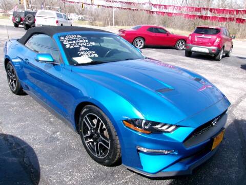 2020 Ford Mustang for sale at River City Auto Sales in Cottage Hills IL
