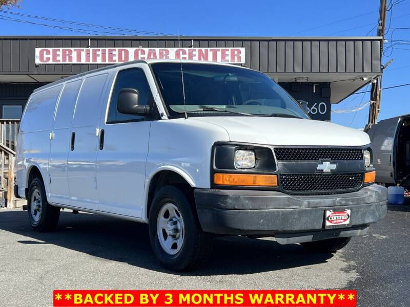 2007 Chevrolet Express for sale at CERTIFIED CAR CENTER in Fairfax VA