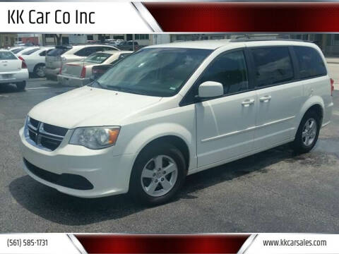 2013 Dodge Grand Caravan for sale at KK Car Co Inc in Lake Worth FL