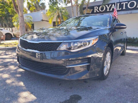 2016 Kia Optima for sale at ROYALTON MOTORS in Plantation FL