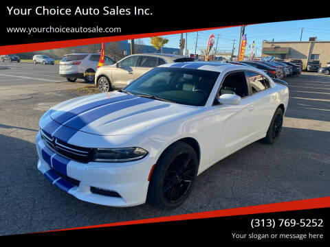 2015 Dodge Charger for sale at Your Choice Auto Sales Inc. in Dearborn MI