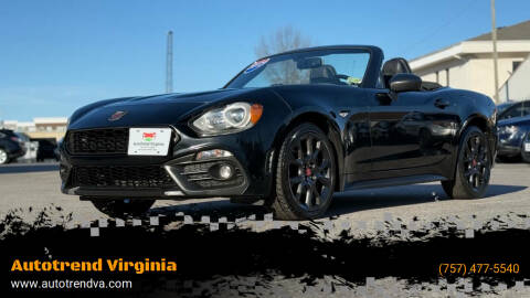 2017 FIAT 124 Spider for sale at Autotrend Virginia in Virginia Beach VA