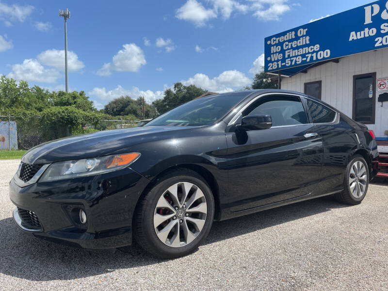 2013 Honda Accord for sale at P & A AUTO SALES in Houston TX