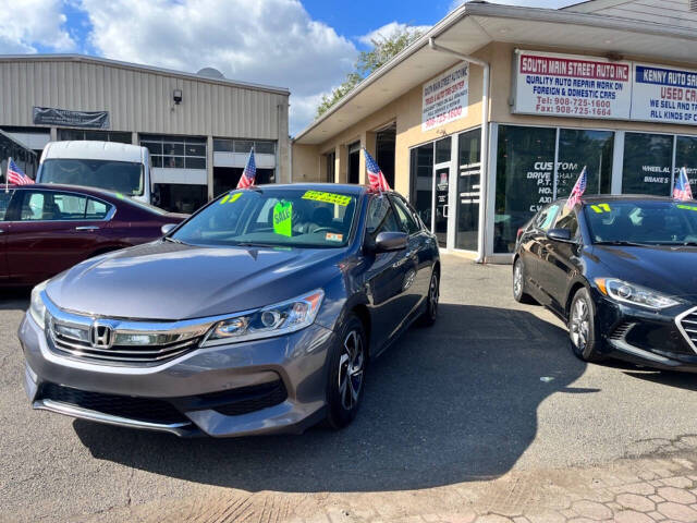 2017 Honda Accord for sale at Kenny Auto Sales in Manville, NJ