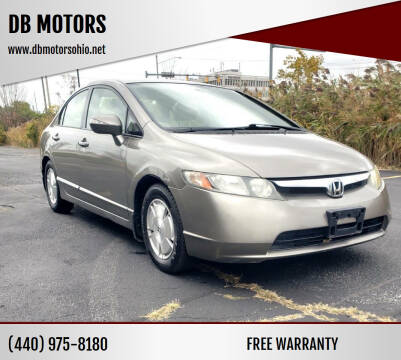 2008 Honda Civic for sale at DB MOTORS in Eastlake OH