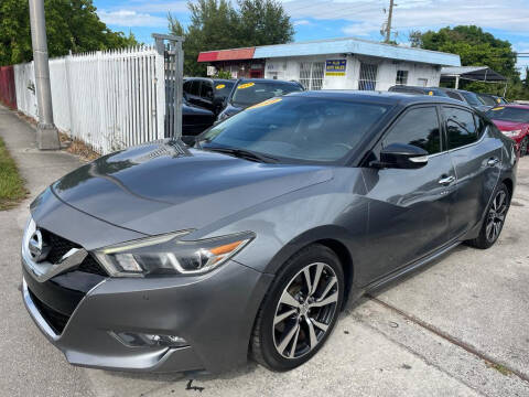 2017 Nissan Maxima for sale at Plus Auto Sales in West Park FL