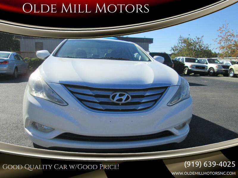 2012 Hyundai Sonata for sale at Olde Mill Motors in Angier NC