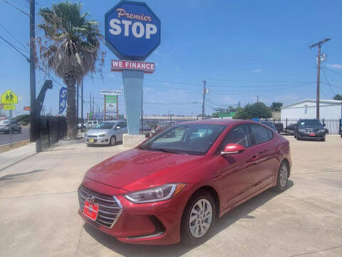 2017 Hyundai Elantra for sale at PREMIER STOP MOTORS LLC in San Antonio TX