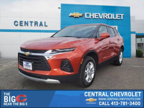 2021 Chevrolet Blazer for sale at CENTRAL CHEVROLET in West Springfield MA