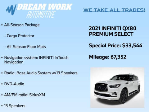 2021 Infiniti QX80 Premium Select