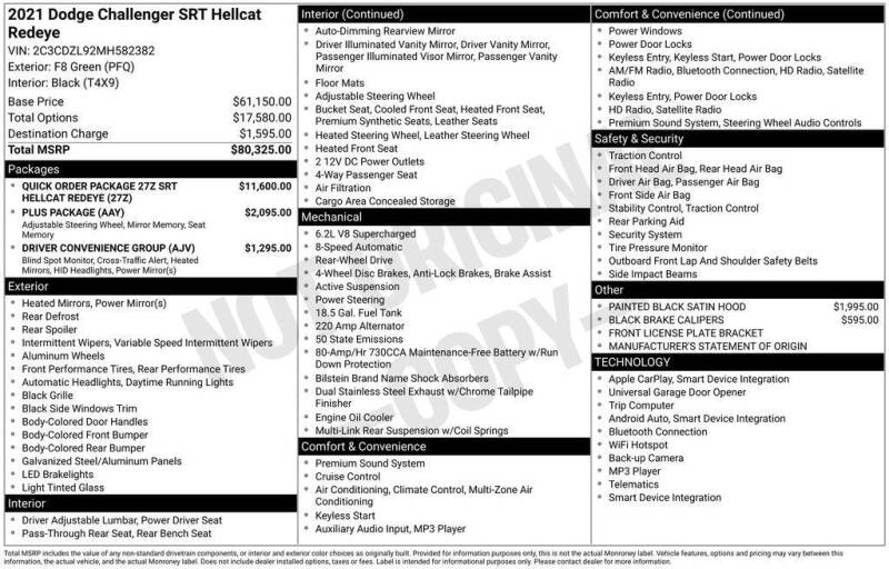 2021 Dodge Challenger