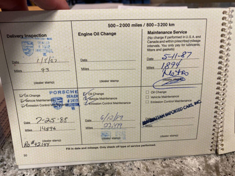 1987 Porsche 911 Carrera