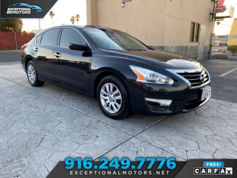 2015 Nissan Altima for sale at Exceptional Motors in Sacramento CA